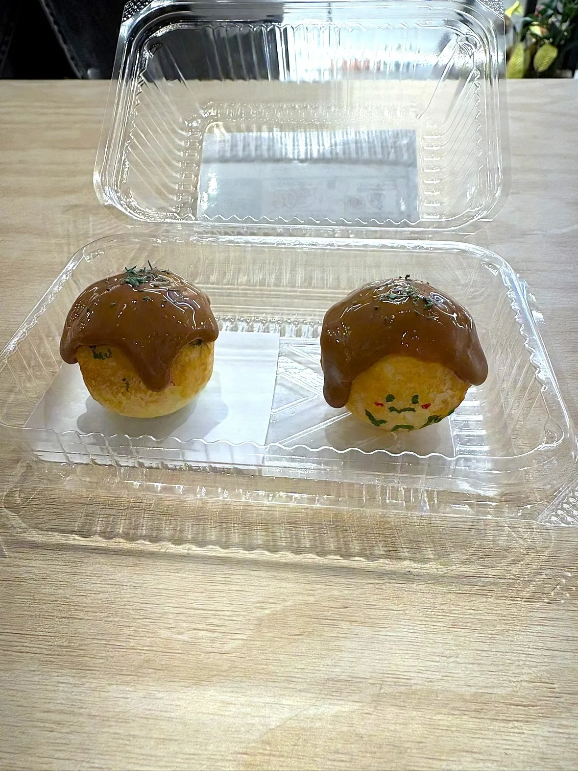 店舗での制作体験　たこ焼き