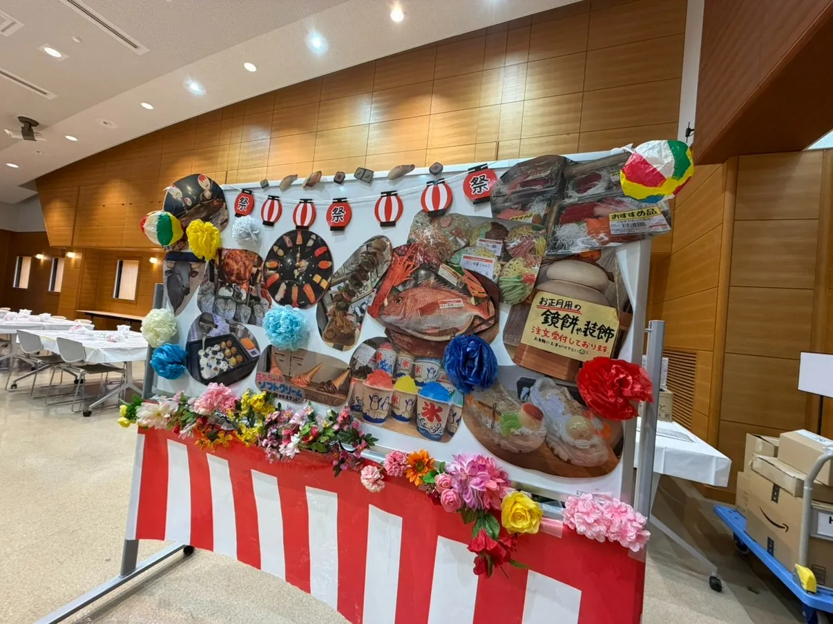 食品サンプルも一緒に出張♪