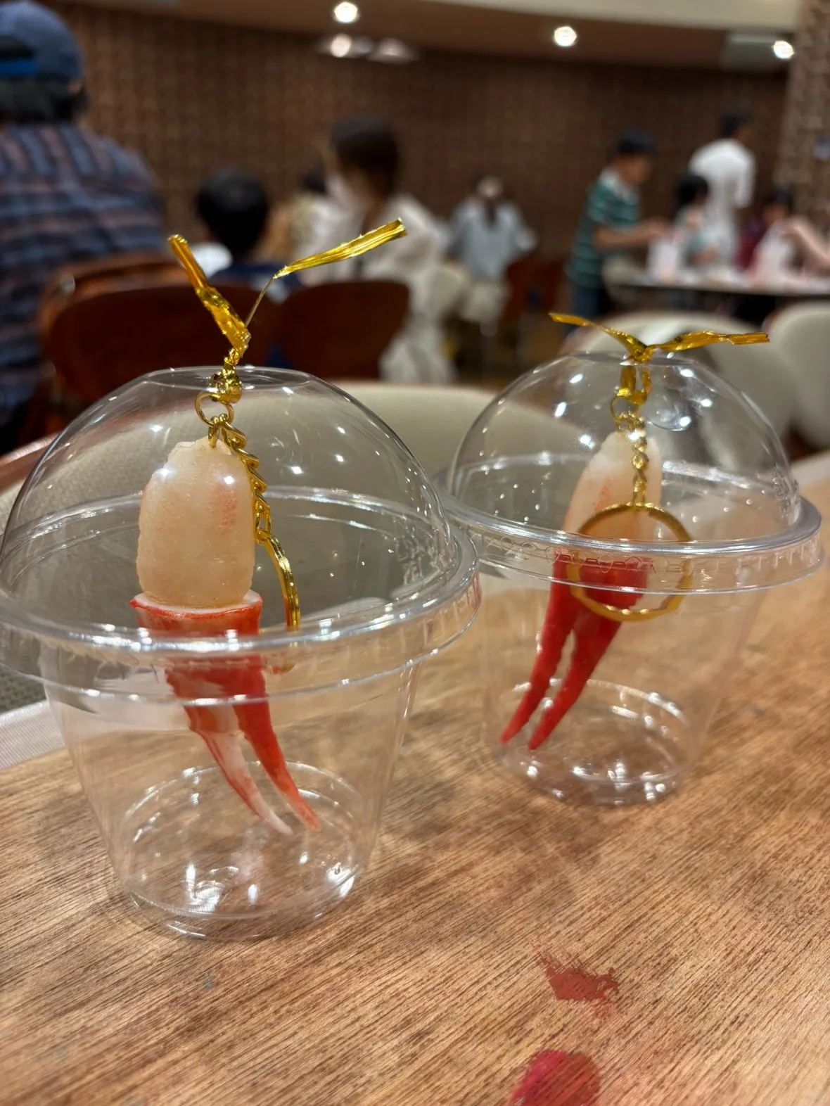 鳥取名物！カニ🦀爪のキーホルダー作り♪