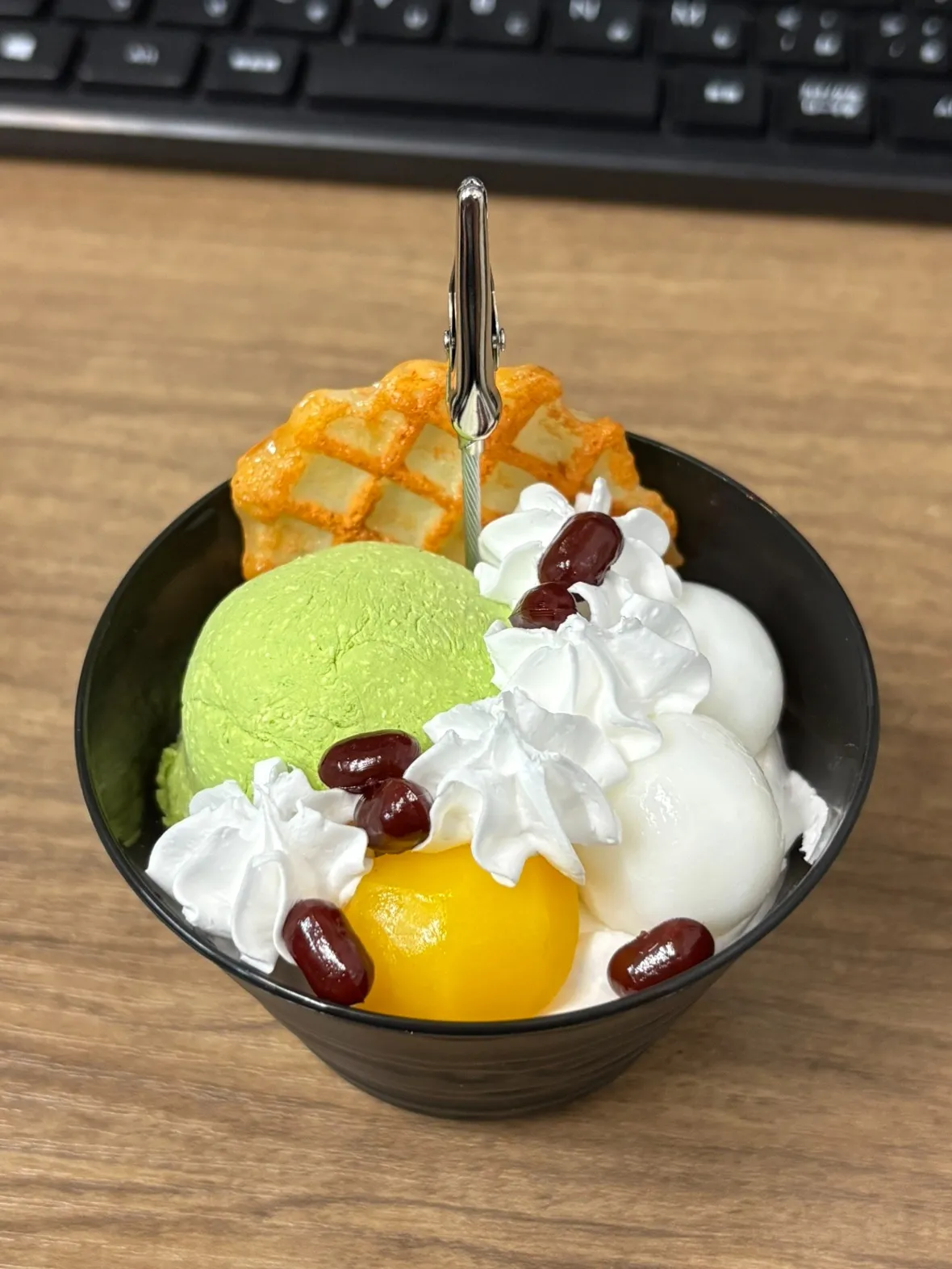 団体メニューの抹茶パフェがパワーアップ！アイスも自分で作れちゃう！✨