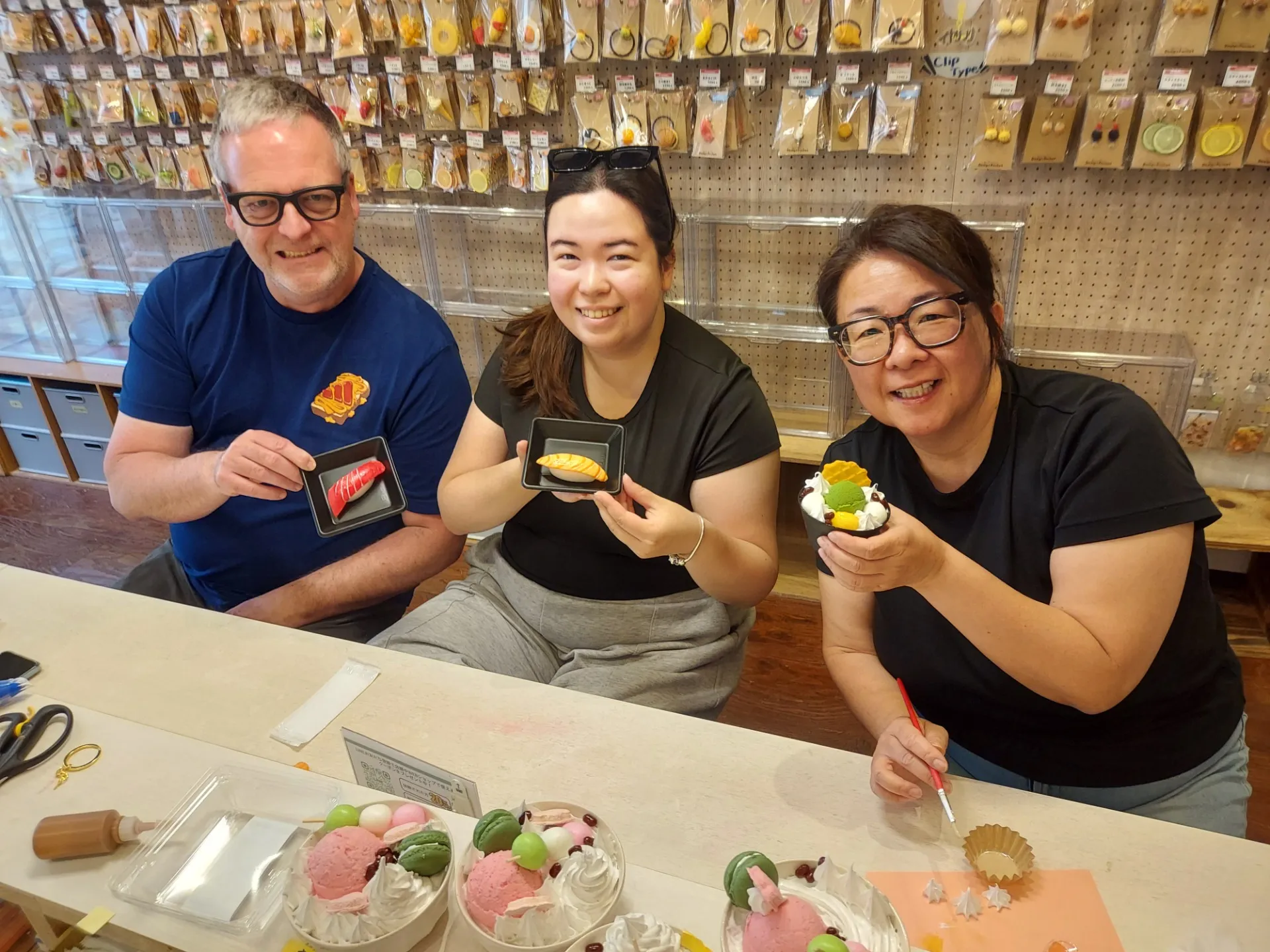 カナダからようこそ！日本旅行の思い出に食品サンプル作り✨
